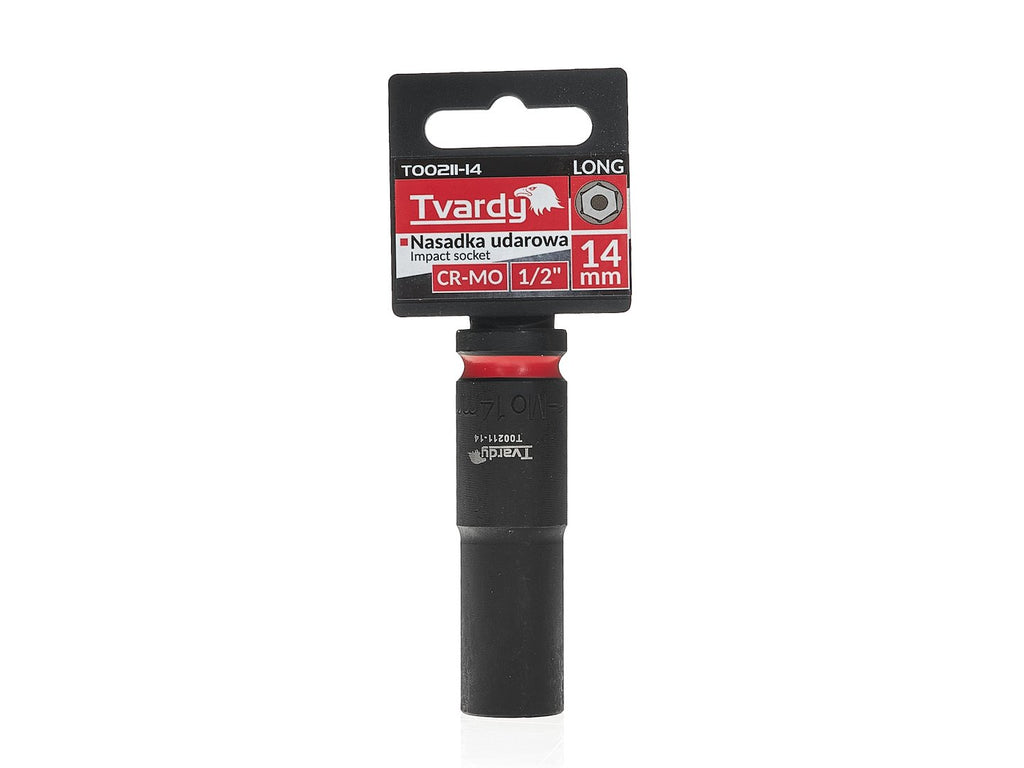 Deep impact socket 1/2" 6PT 14 mm CR-MO