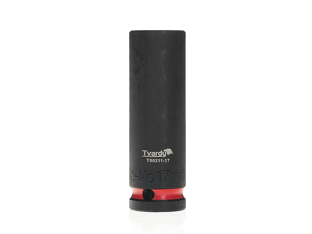 Deep impact socket 1/2" 6PT 17 mm CR-MO