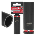 Deep impact socket 1/2" 6PT 18 mm CR-MO