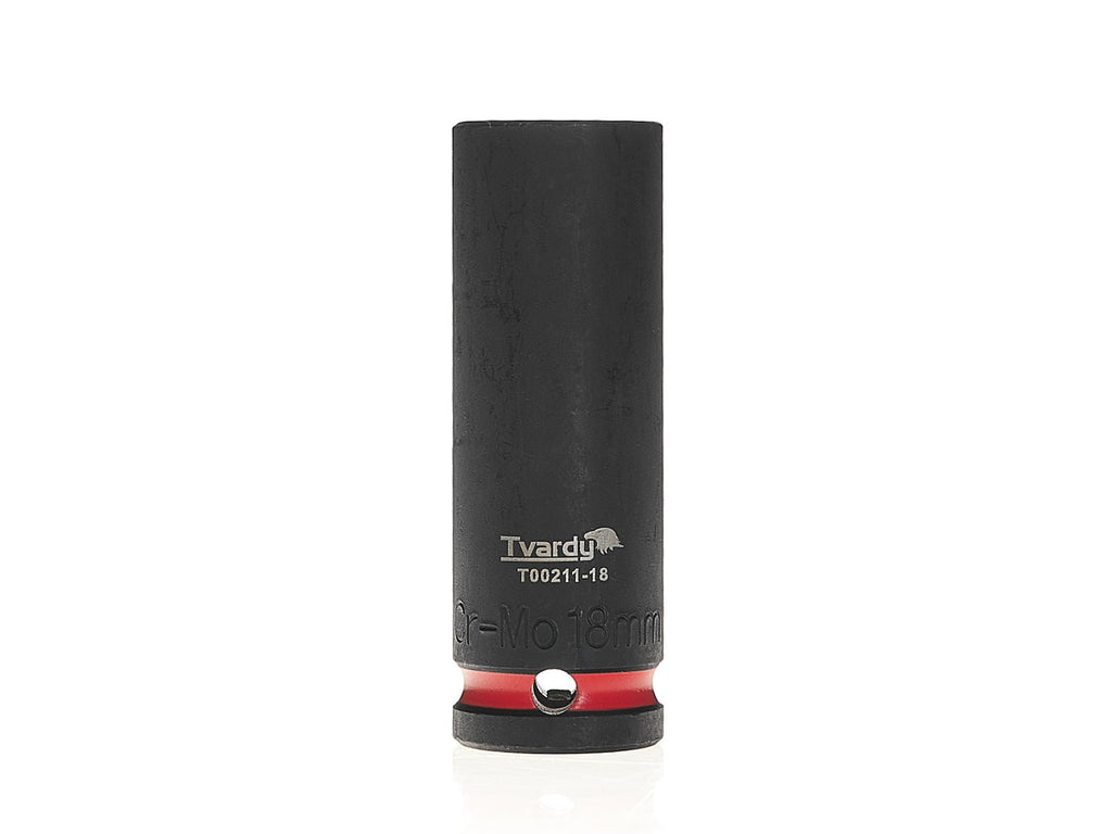 Deep impact socket 1/2" 6PT 18 mm CR-MO