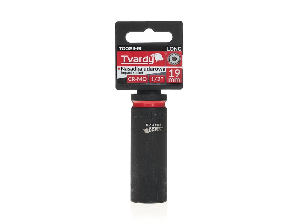 Deep Impact Socket 1/2" 6PT 19 mm CR-MO