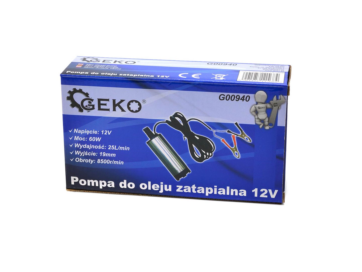 12V Submersible Transfer Pump for Diesel, Water and Oil