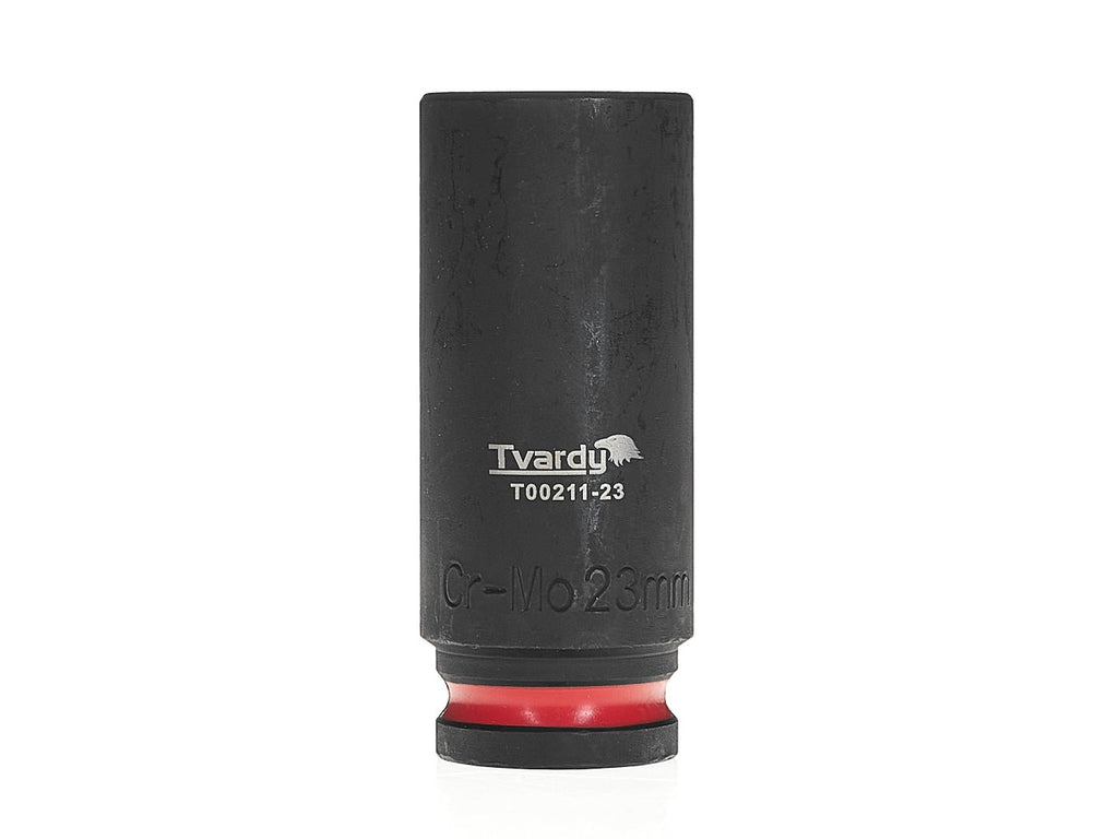 Deep impact socket 1/2" 6PT 23 mm CR-MO