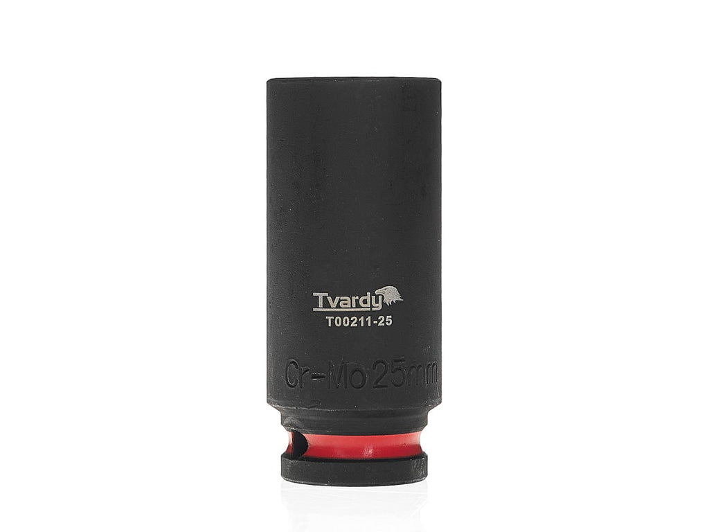 Deep impact socket 1/2" 6 PT 25 mm CR-MO