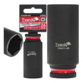 Deep impact socket 1/2" 6PT 26 mm CR-MO