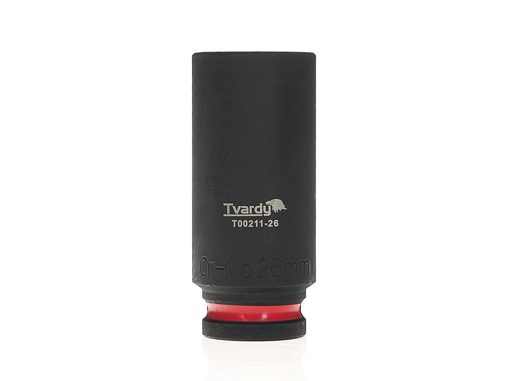 Deep impact socket 1/2" 6PT 26 mm CR-MO