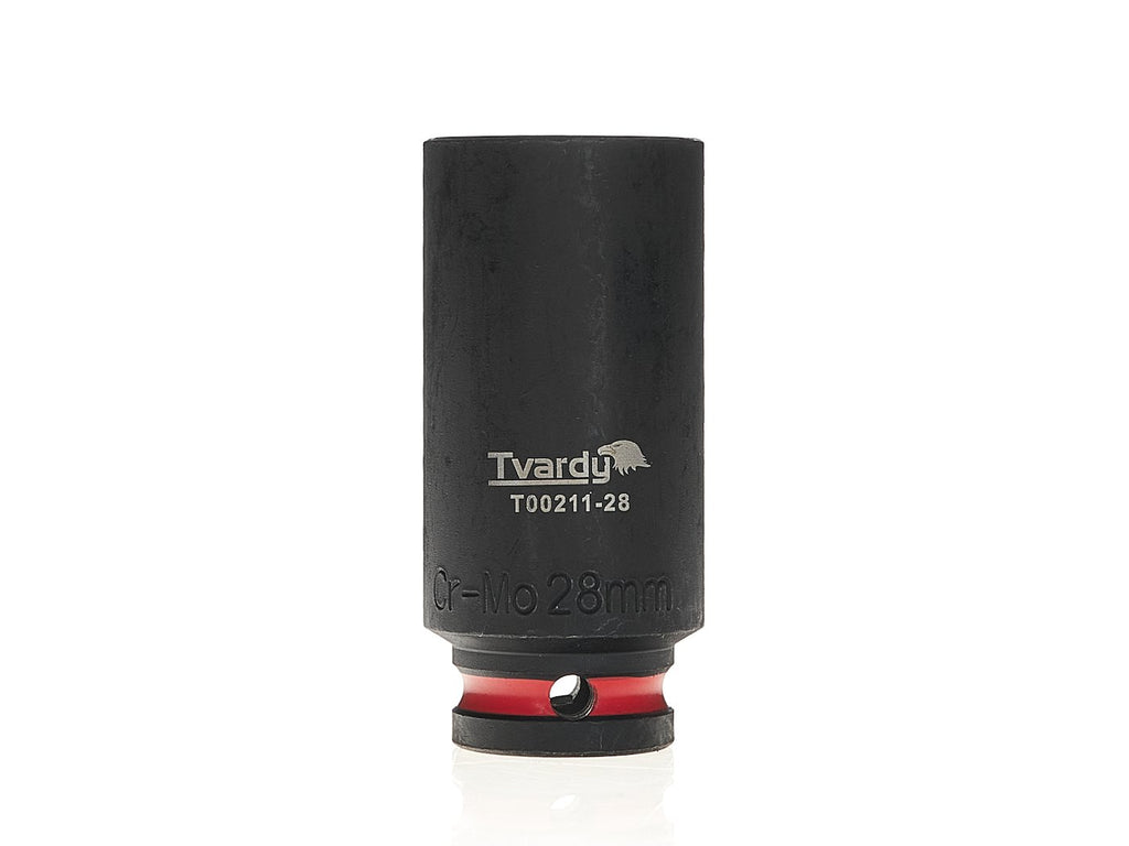 Deep impact socket 1/2" 6PT 28mm CR-MO