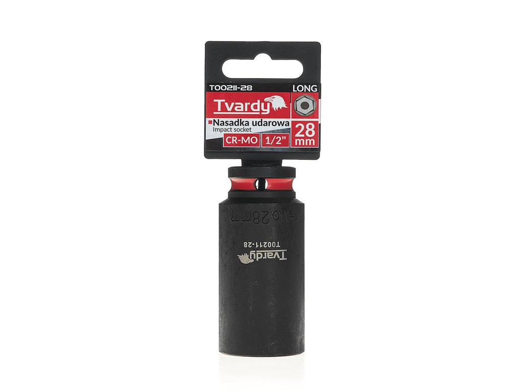 Deep impact socket 1/2" 6PT 28mm CR-MO