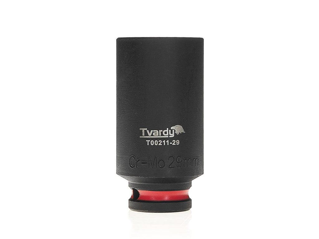 Deep impact socket 1/2" 6PT 29 mm CR-MO