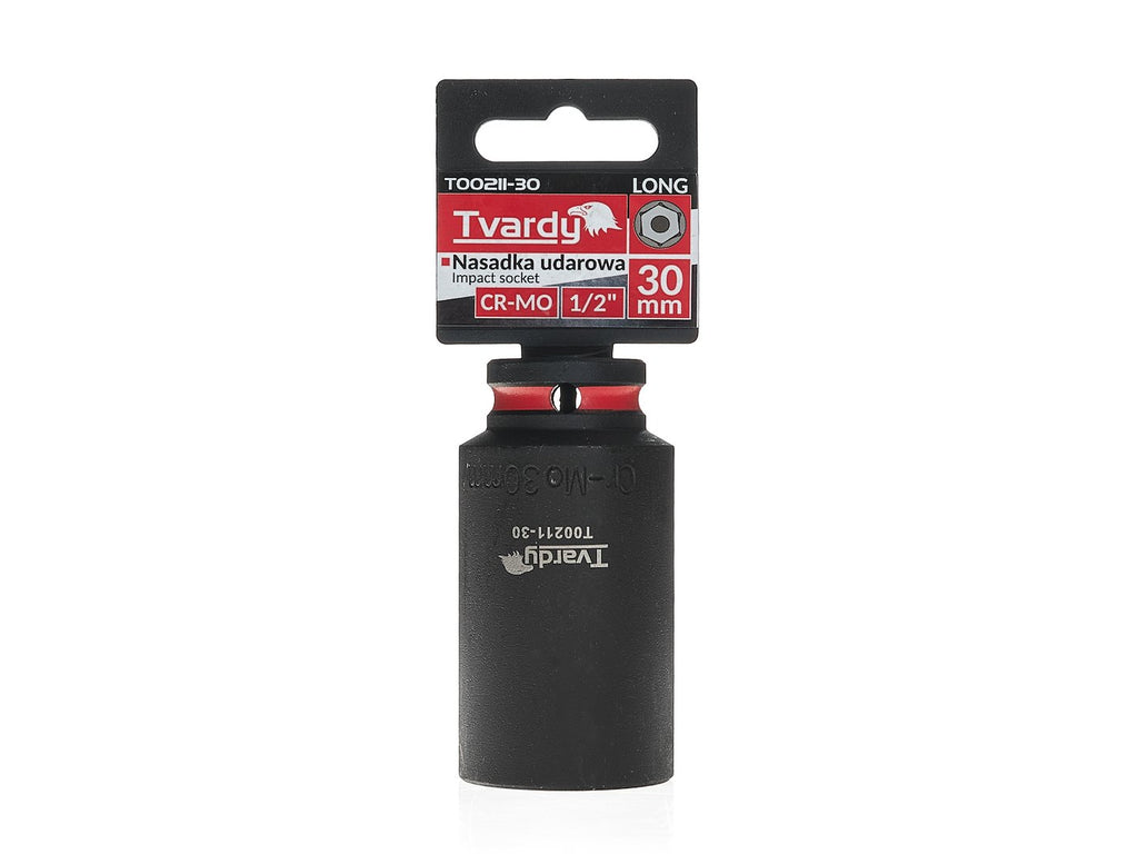 Deep impact socket 1/2" 6PT 30 mm CR-MO