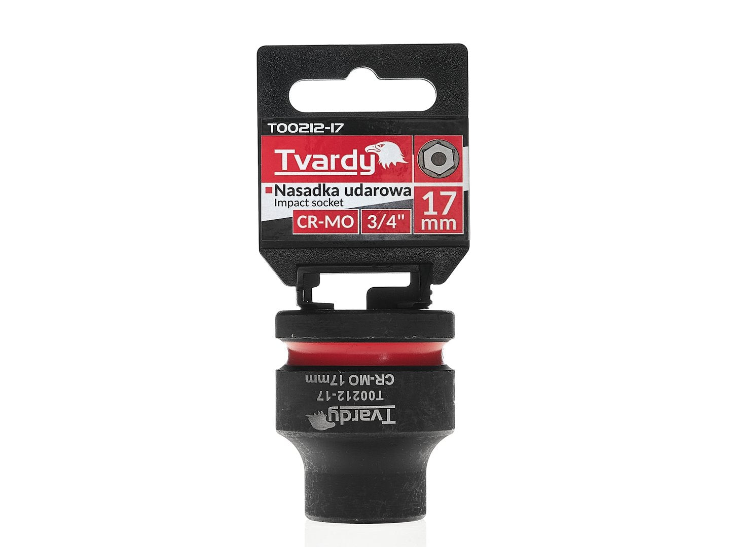 Impact socket 3/4" 6PT 17mm CR-MO