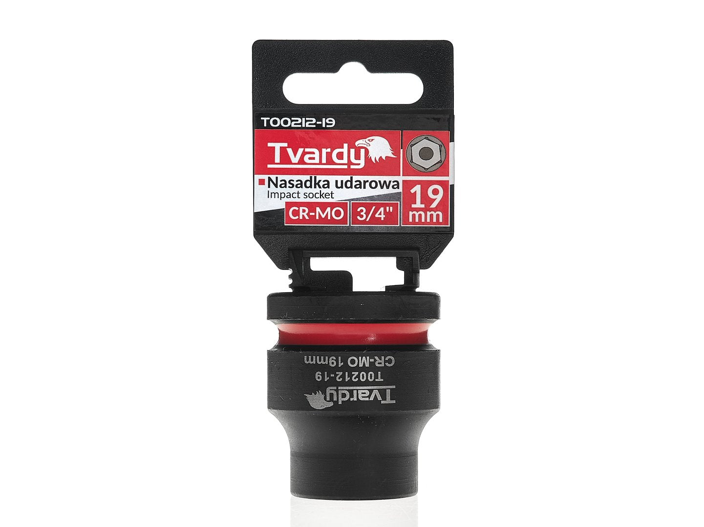 Impact socket 3/4" 6PT 19 mm CR-MO