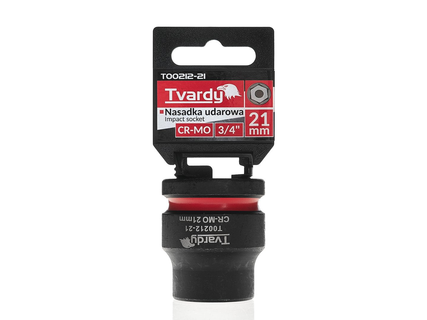 Impact Socket 3/4" 6PT 21 mm CR-MO