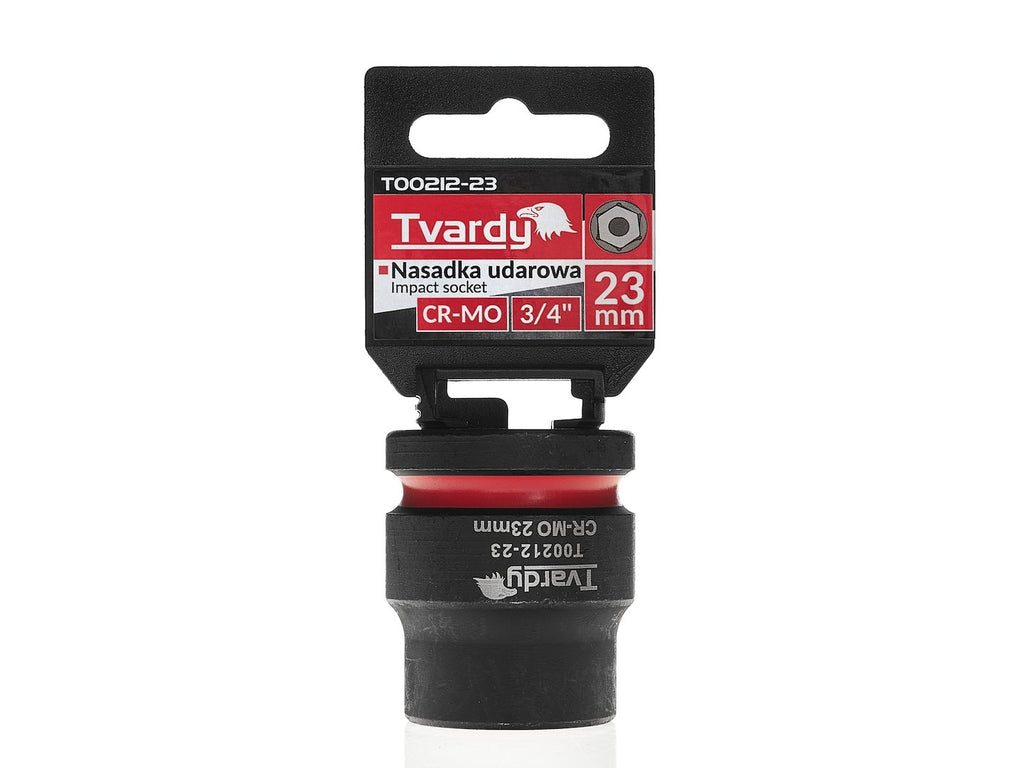 Impact socket 3/4" 6PT 23 mm CR-MO