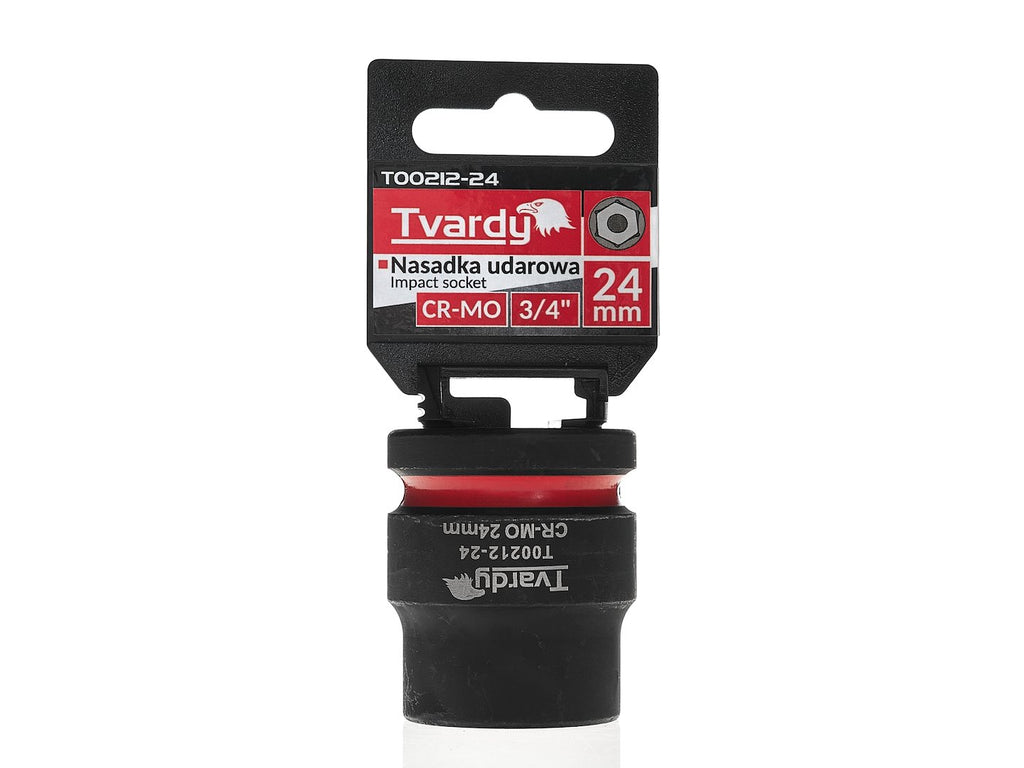 Impact socket 3/4" 6PT 24 mm CR-MO
