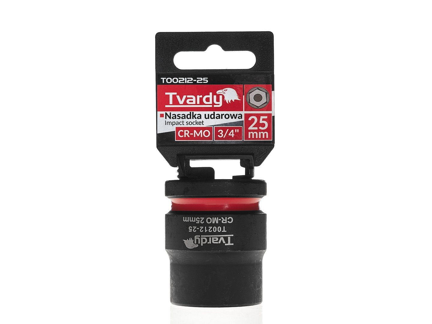 Impact socket 3/4" 6PT 25 mm CR-MO