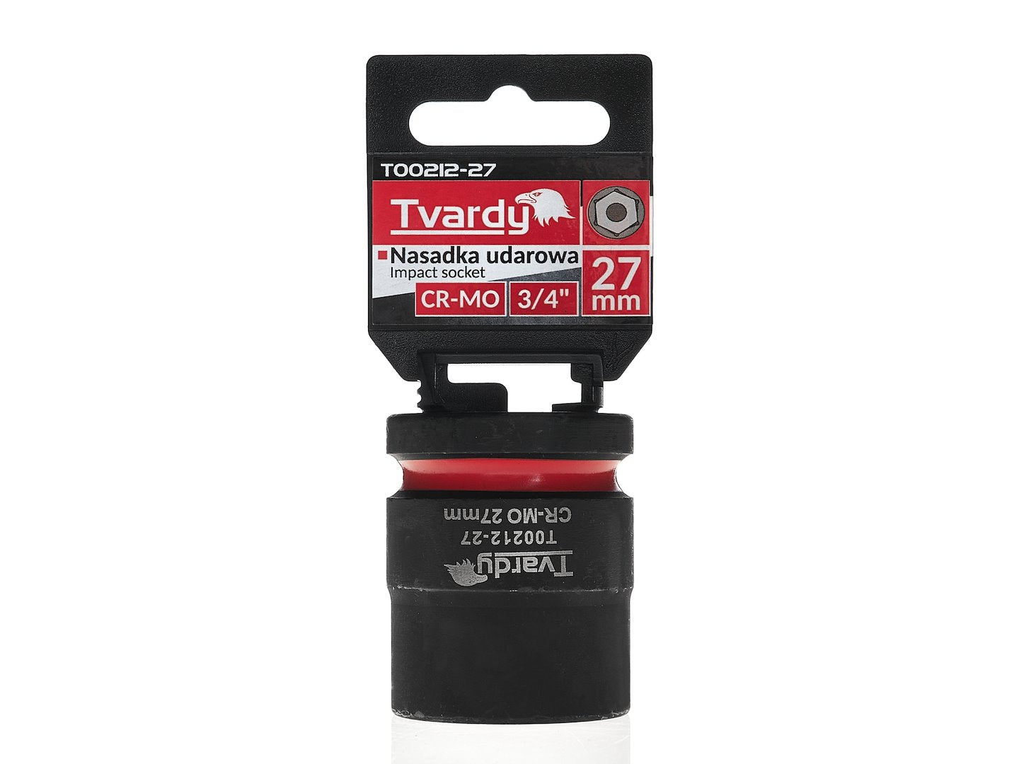Impact socket 3/4" 6PT 27 mm CR-MO