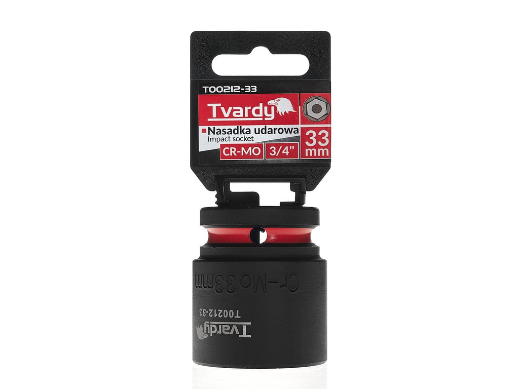 Impact Socket 3/4" 6PT 33 mm CR-MO