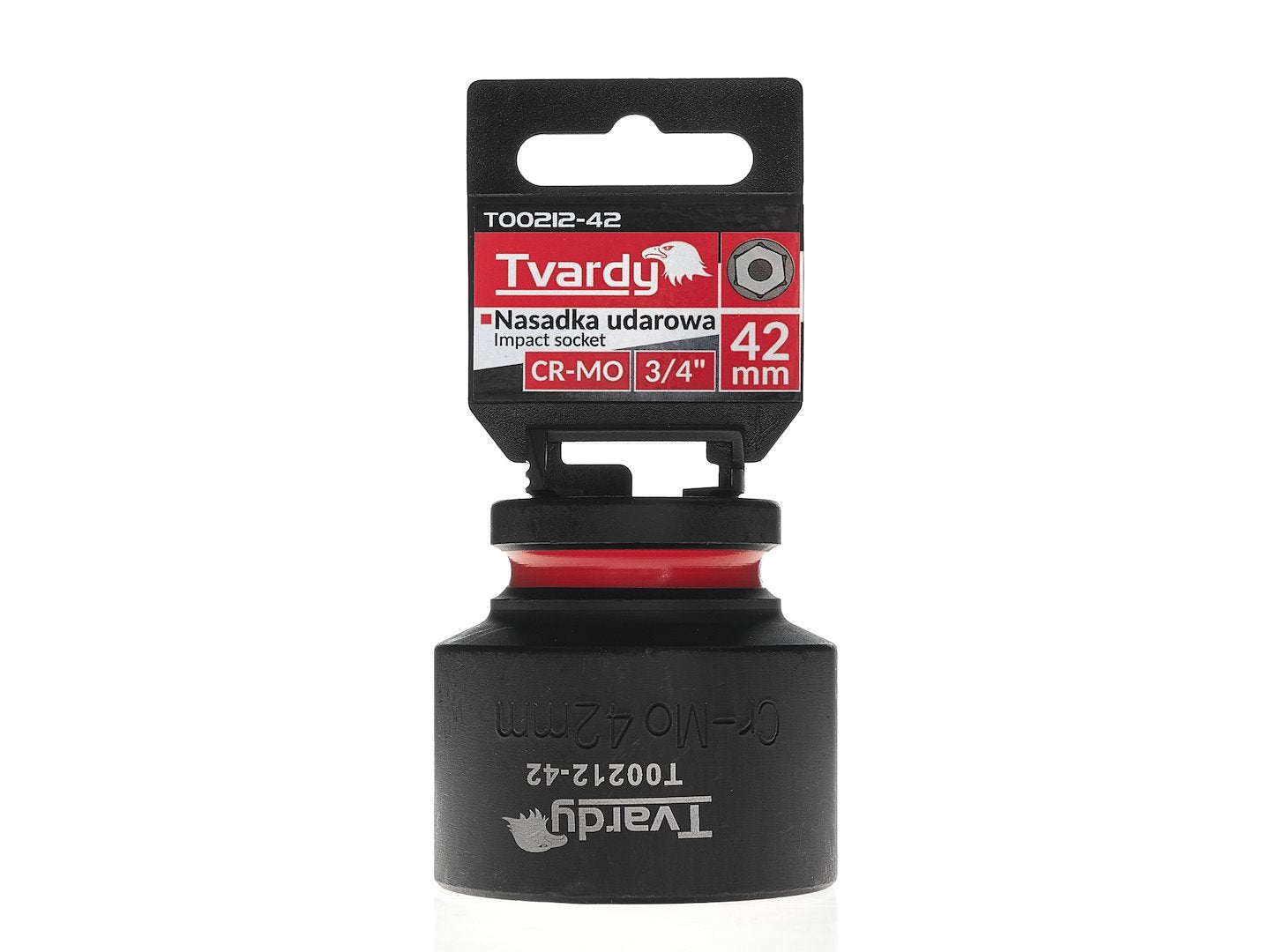 Impact socket 3/4" 6PT 42 mm CR-MO