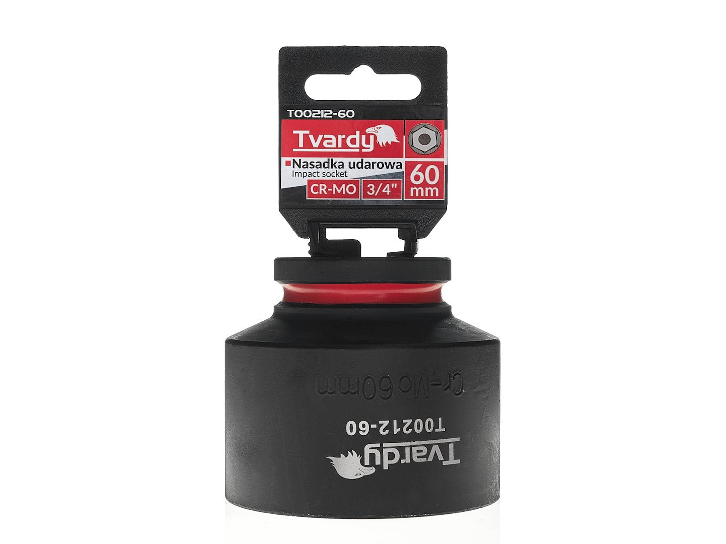 Impact socket 3/4" 6PT 60 mm CR-MO