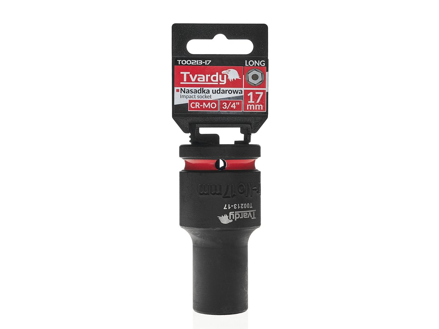Deep impact socket 3/4" 6PT 17mm CR-MO