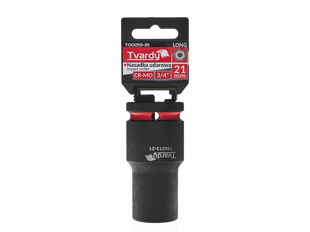 Deep impact socket 3/4" 6PT 21 mm CR-MO