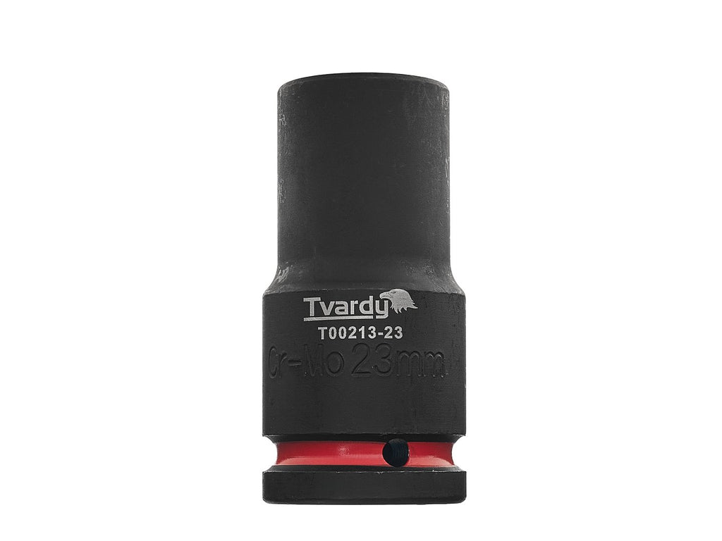 Deep impact socket 3/4\" 6PT 23 mm CR-MO