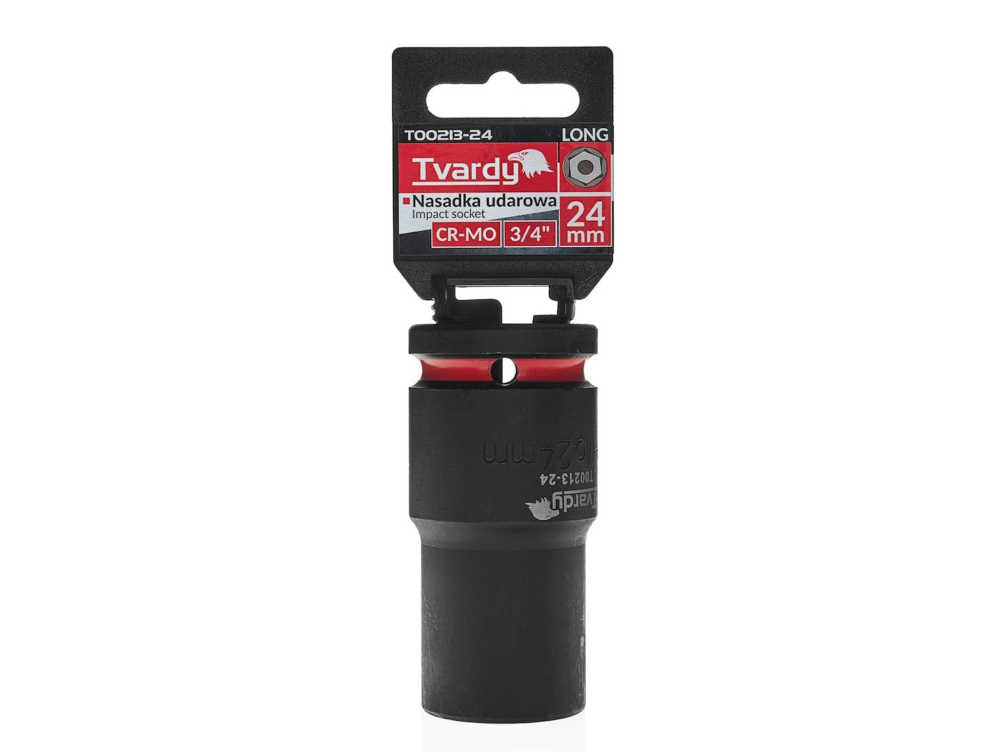 Deep impact socket 3/4" 6PT 24mm CR-MO