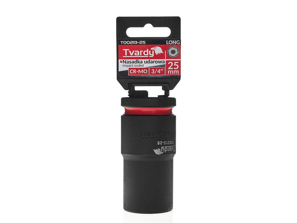 Deep impact socket 3/4" 6PT 25 mm CR-MO
