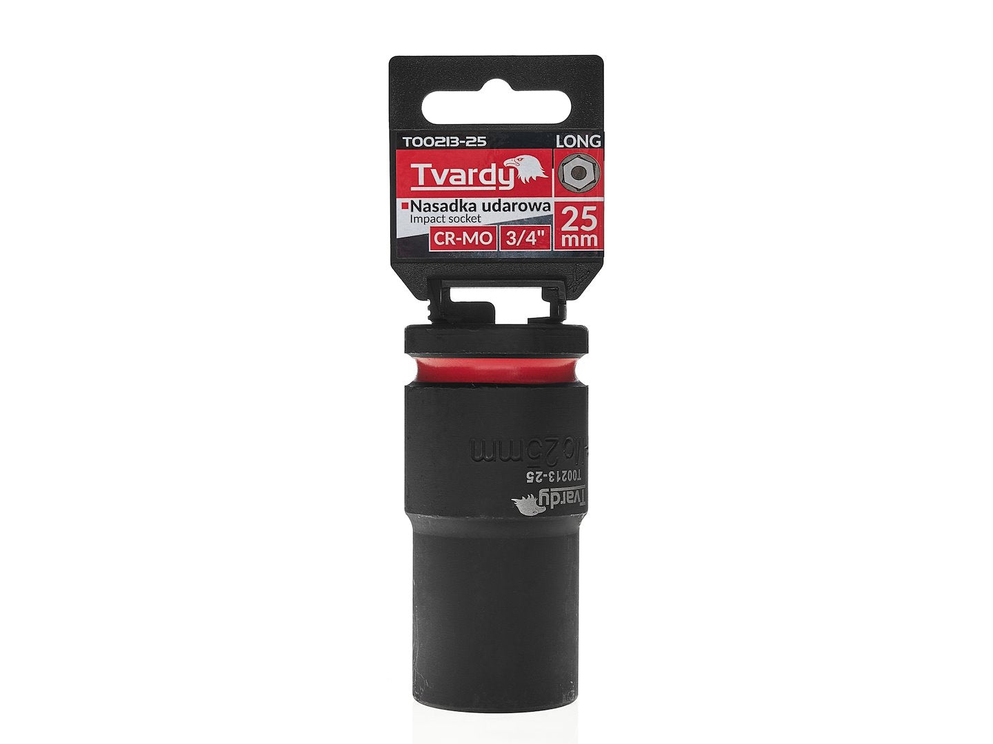 Deep impact socket 3/4" 6PT 25 mm CR-MO