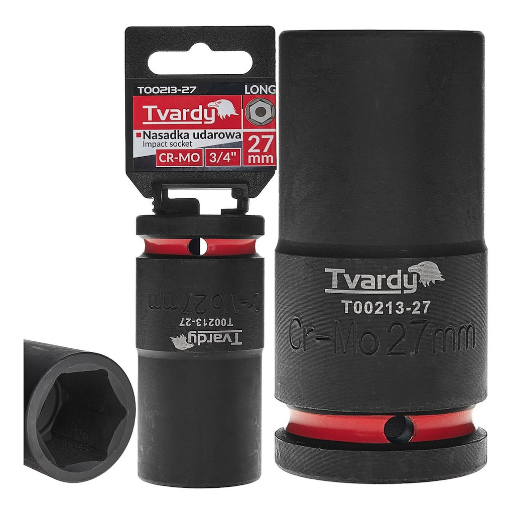 Deep Impact Socket 3/4" 6PT 27mm CR-MO