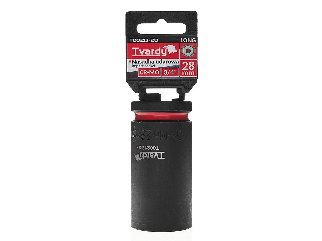 Deep impact socket 3/4" 6PT 28 mm CR-MO