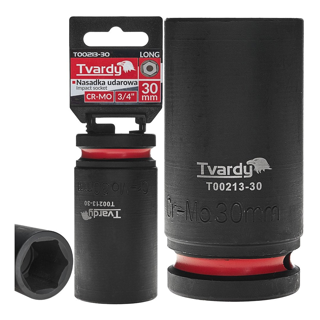 Deep Impact Socket 3/4" 6PT 30 mm CR-MO