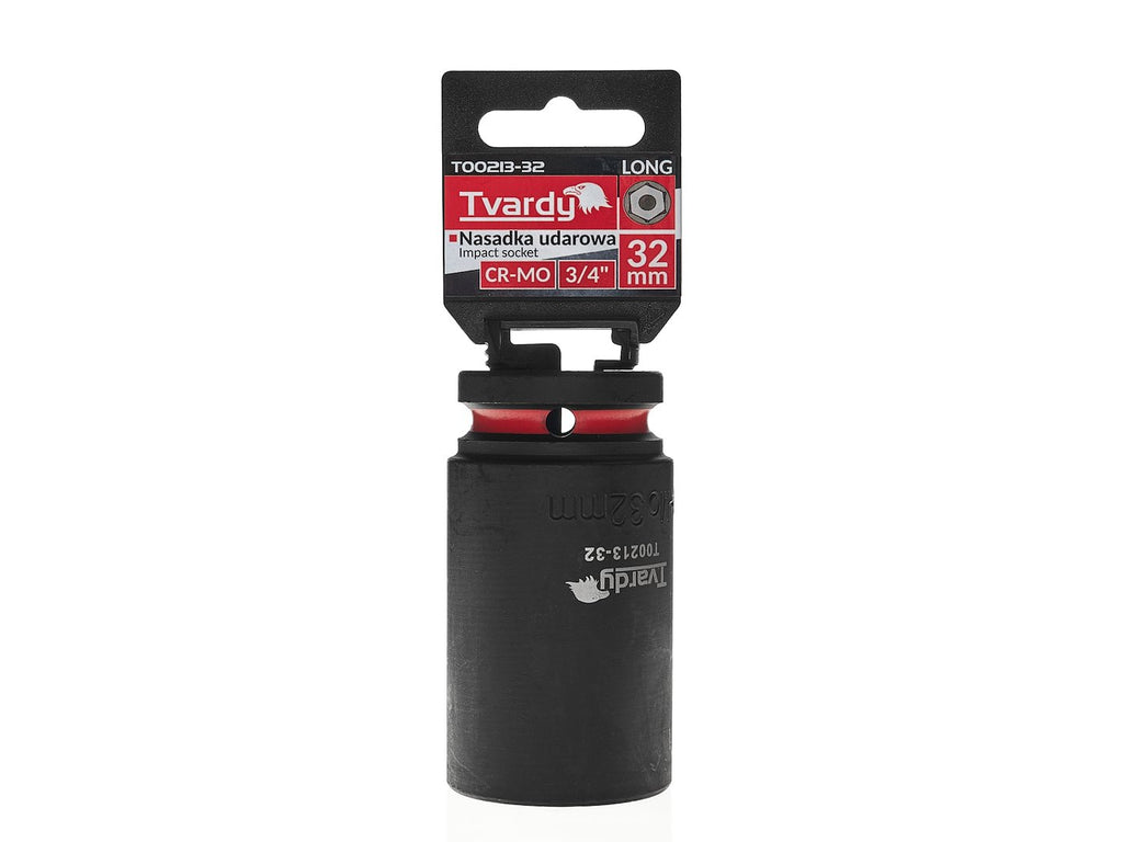 Deep impact socket 3/4" 6PT 32 mm CR-MO