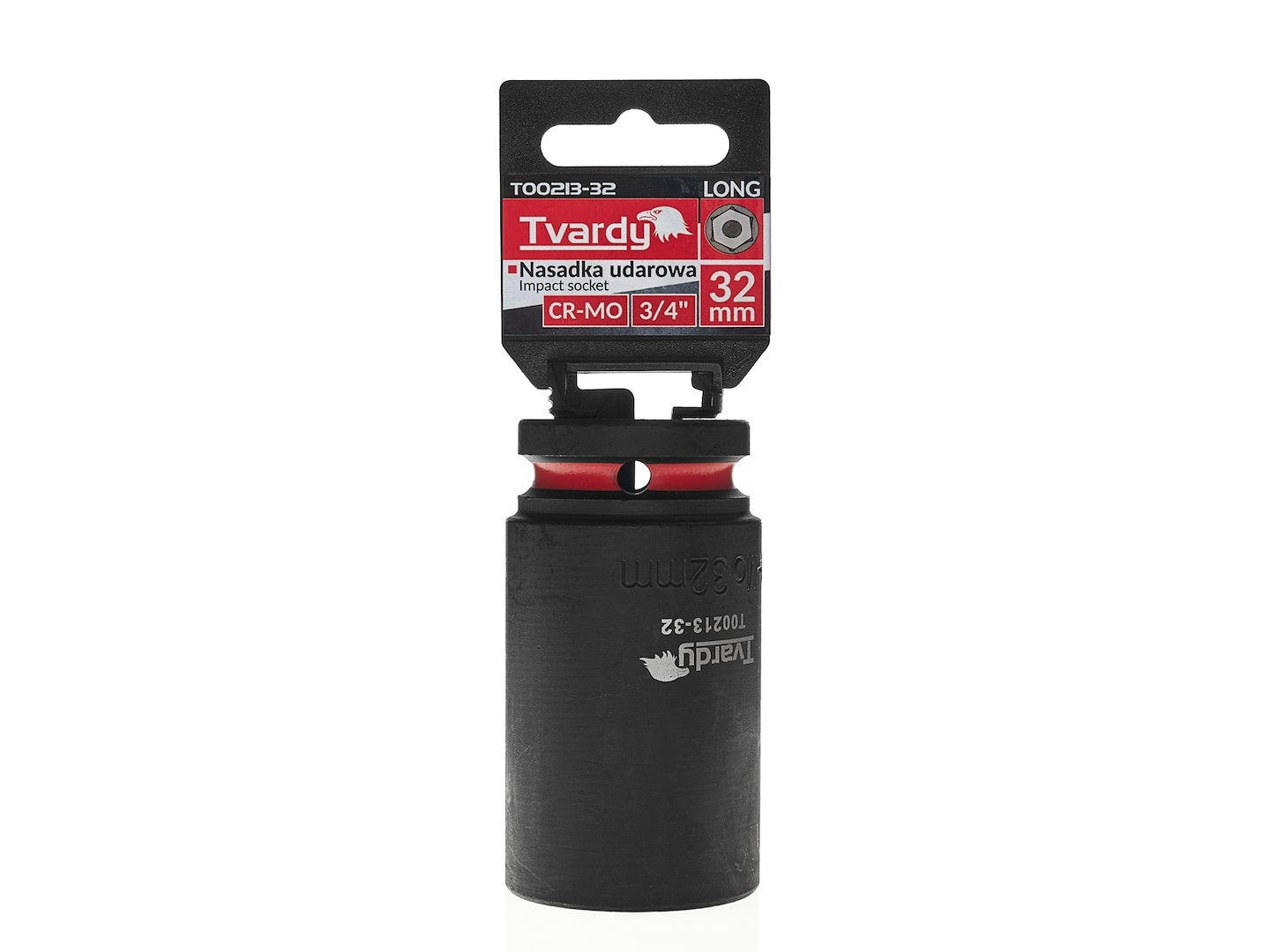 Deep impact socket 3/4" 6PT 32 mm CR-MO
