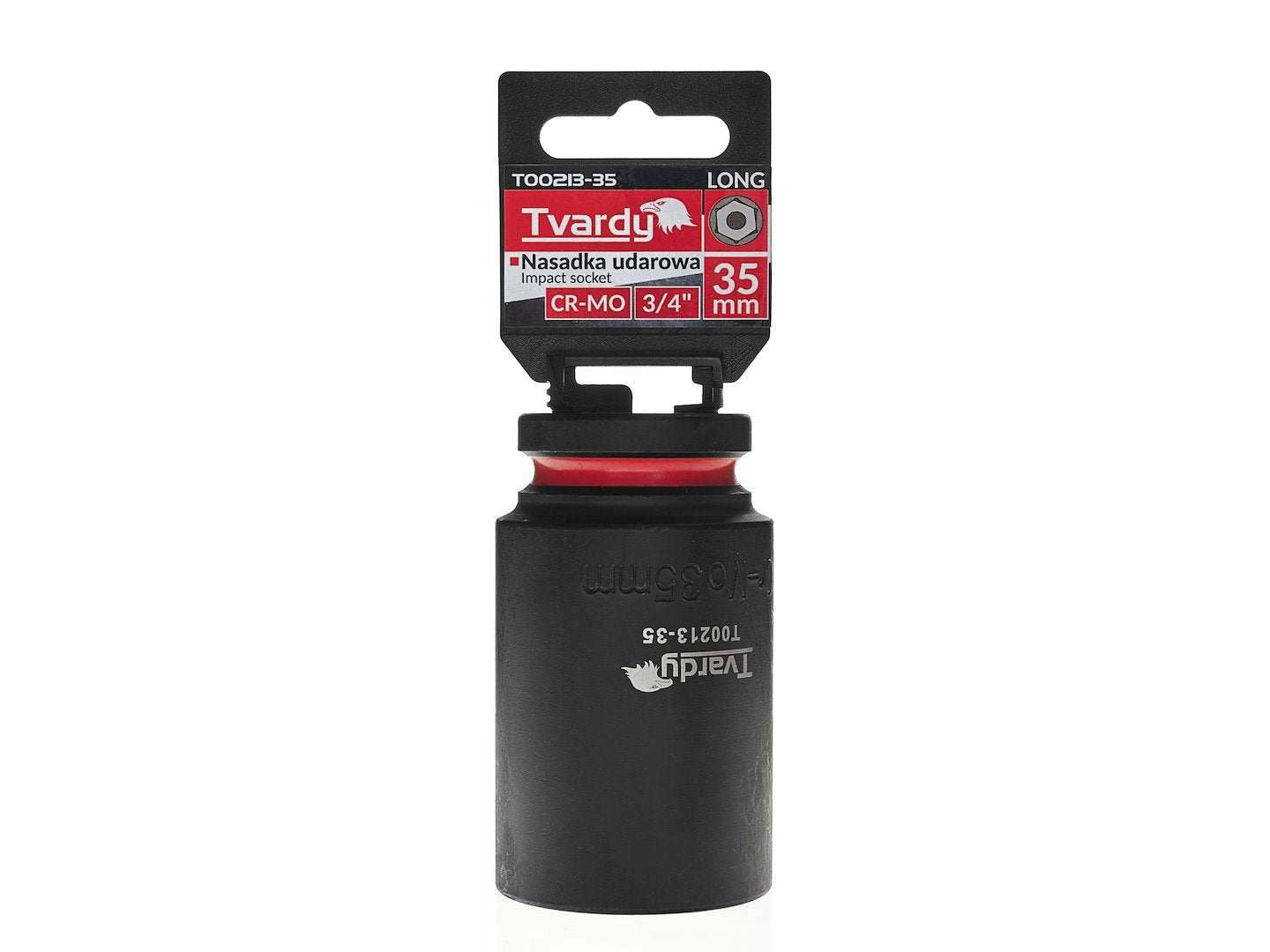 Deep impact socket 3/4" 6PT 35 mm CR-MO