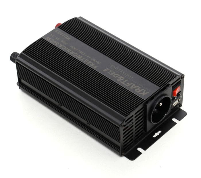 Car power inverter 350W 12/24V - 230V