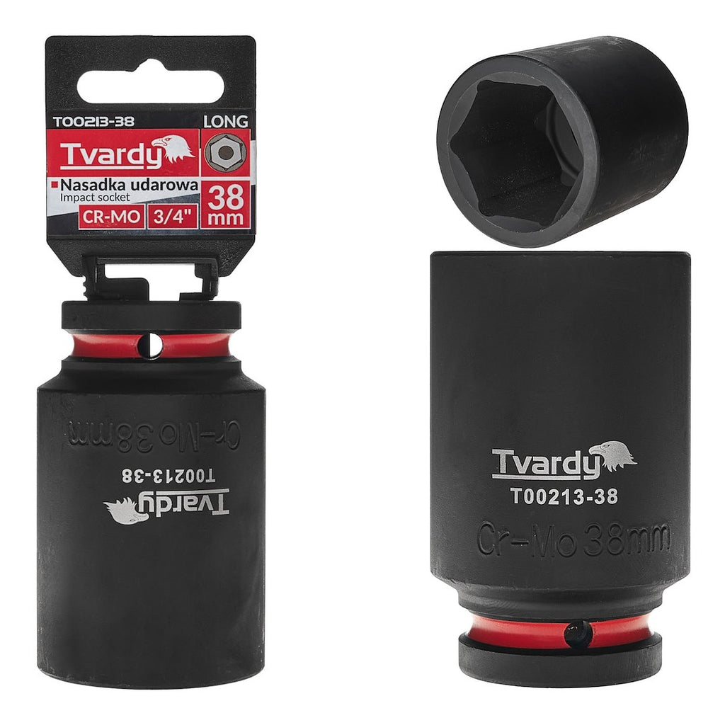 Deep Impact Socket 3/4\" 6PT 38mm CR-MO