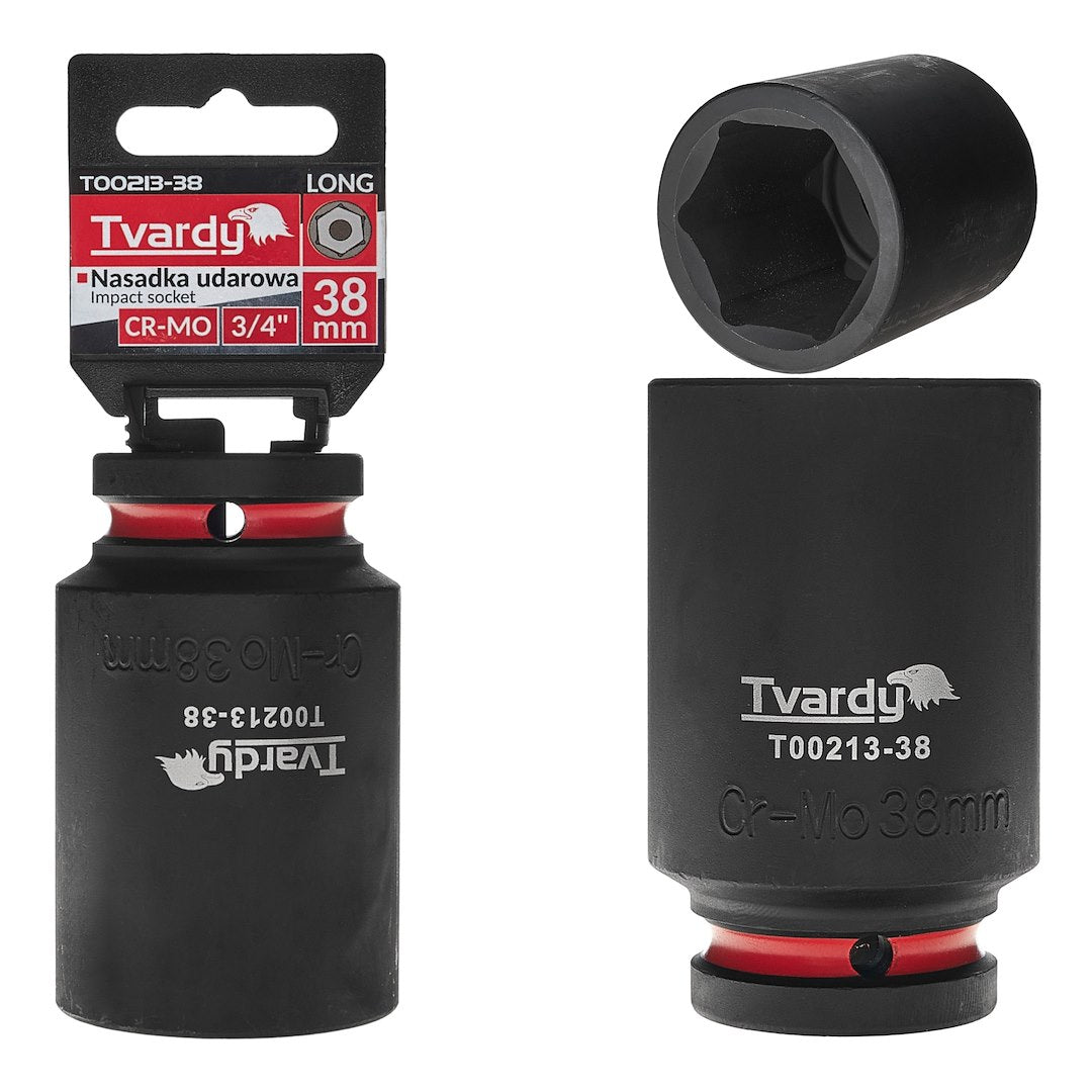 Deep Impact Socket 3/4\" 6PT 38mm CR-MO