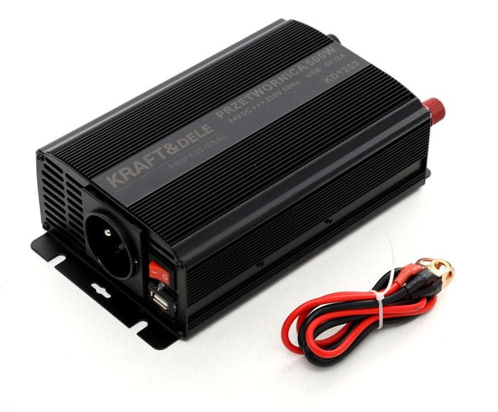 Car power inverter 350W 12/24V - 230V