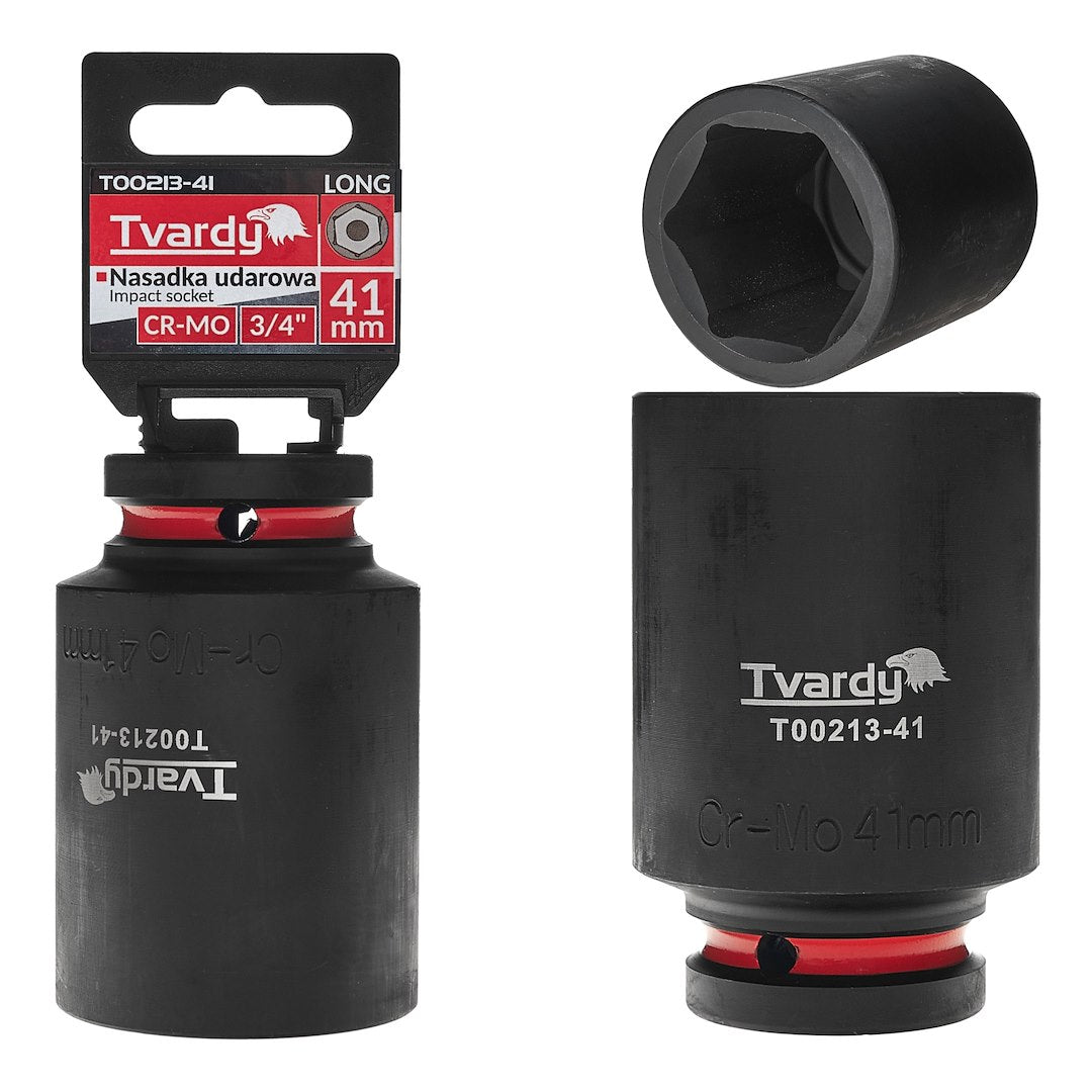 Deep impact socket 3/4" 6PT 41 mm CR-MO