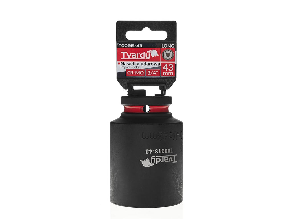 Deep impact socket 3/4" 6PT 43 mm CR-MO