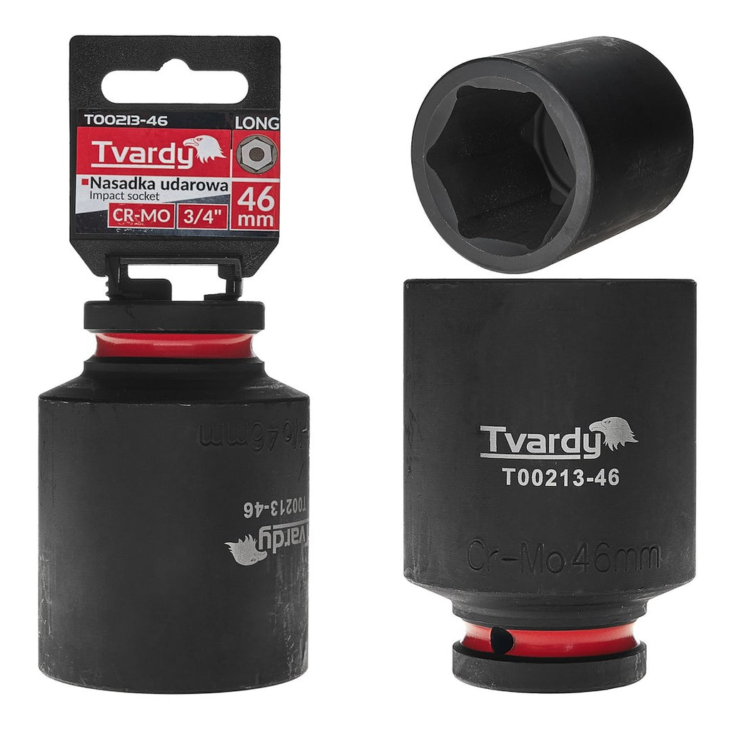 Deep impact socket 3/4" 6PT 46 mm CR-MO