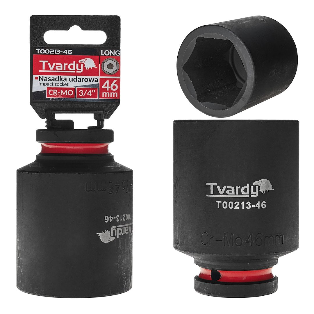 Deep impact socket 3/4" 6PT 46 mm CR-MO