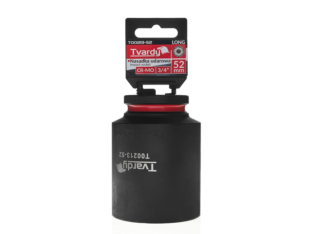 Deep impact socket 3/4" 6PT 52 mm CR-MO