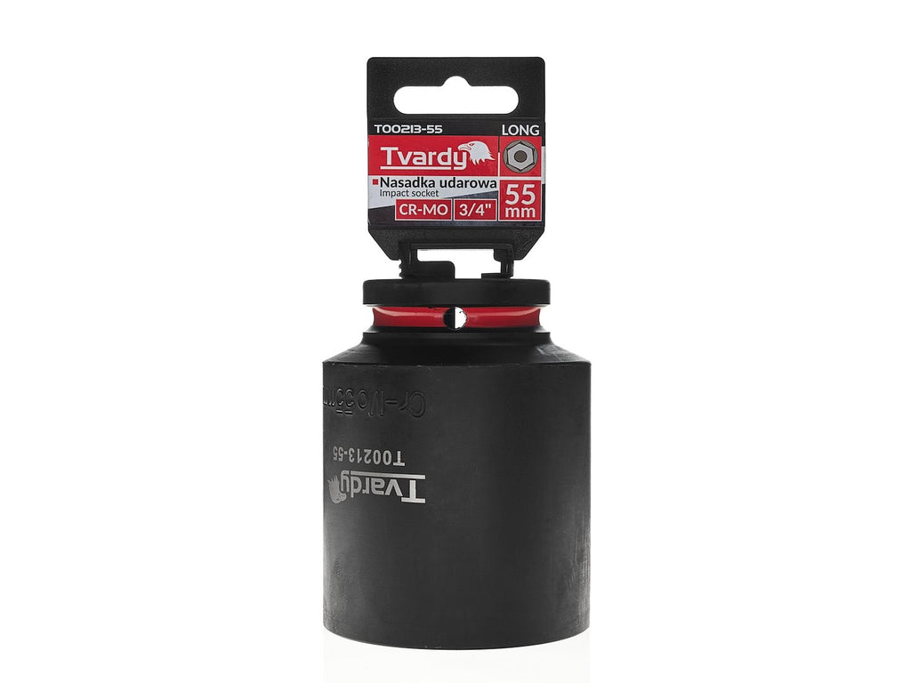 Deep impact socket 3/4" 6PT 55 mm CR-MO