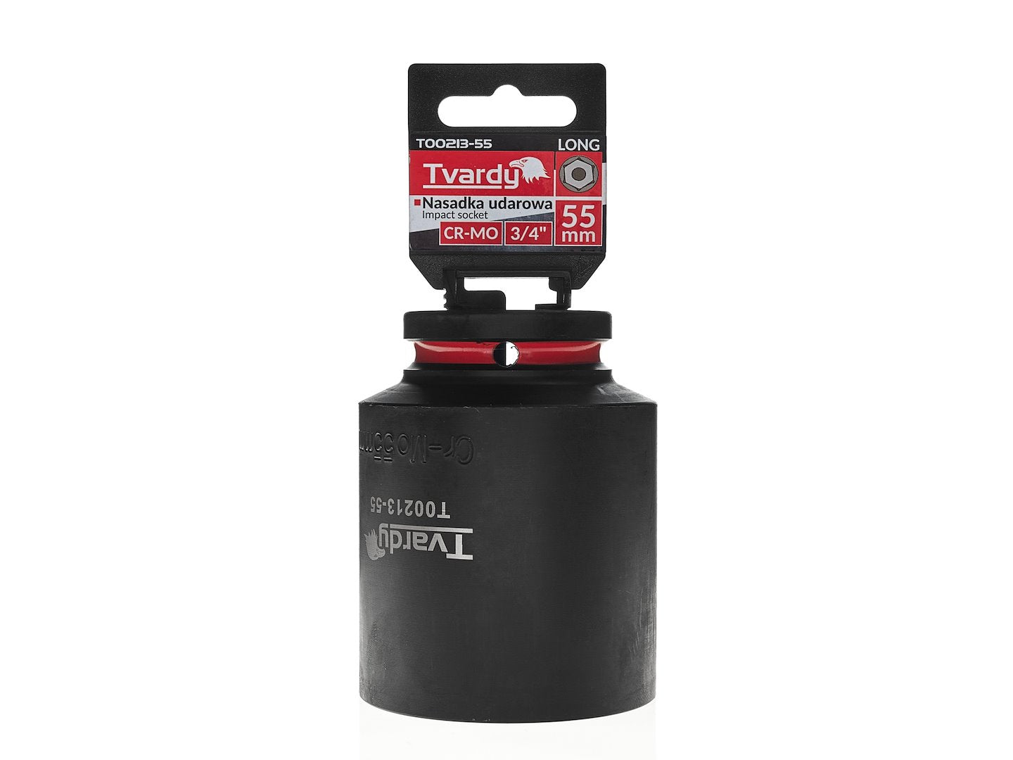 Deep impact socket 3/4" 6PT 55 mm CR-MO