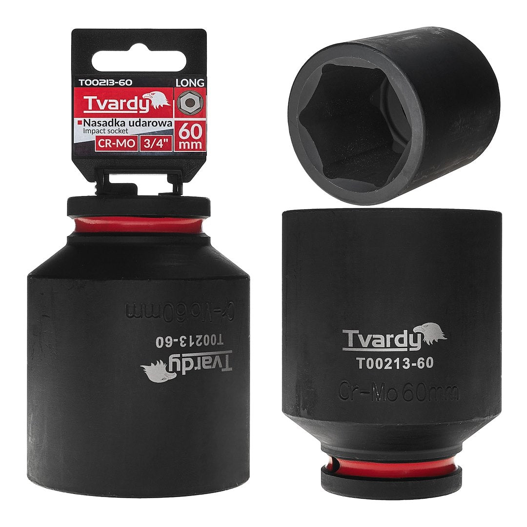 Deep Impact Socket 3/4" 6PT 60 mm CR-MO