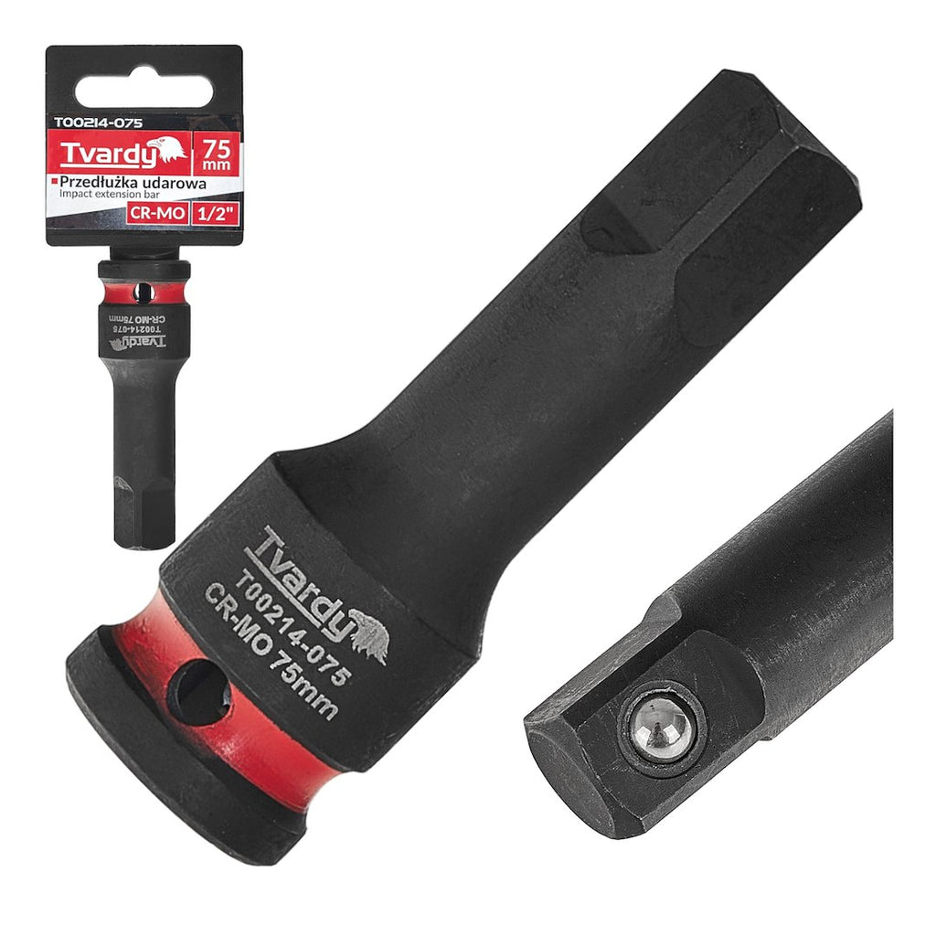 Impact Extension Bar 1/2" 75 mm CR-MO