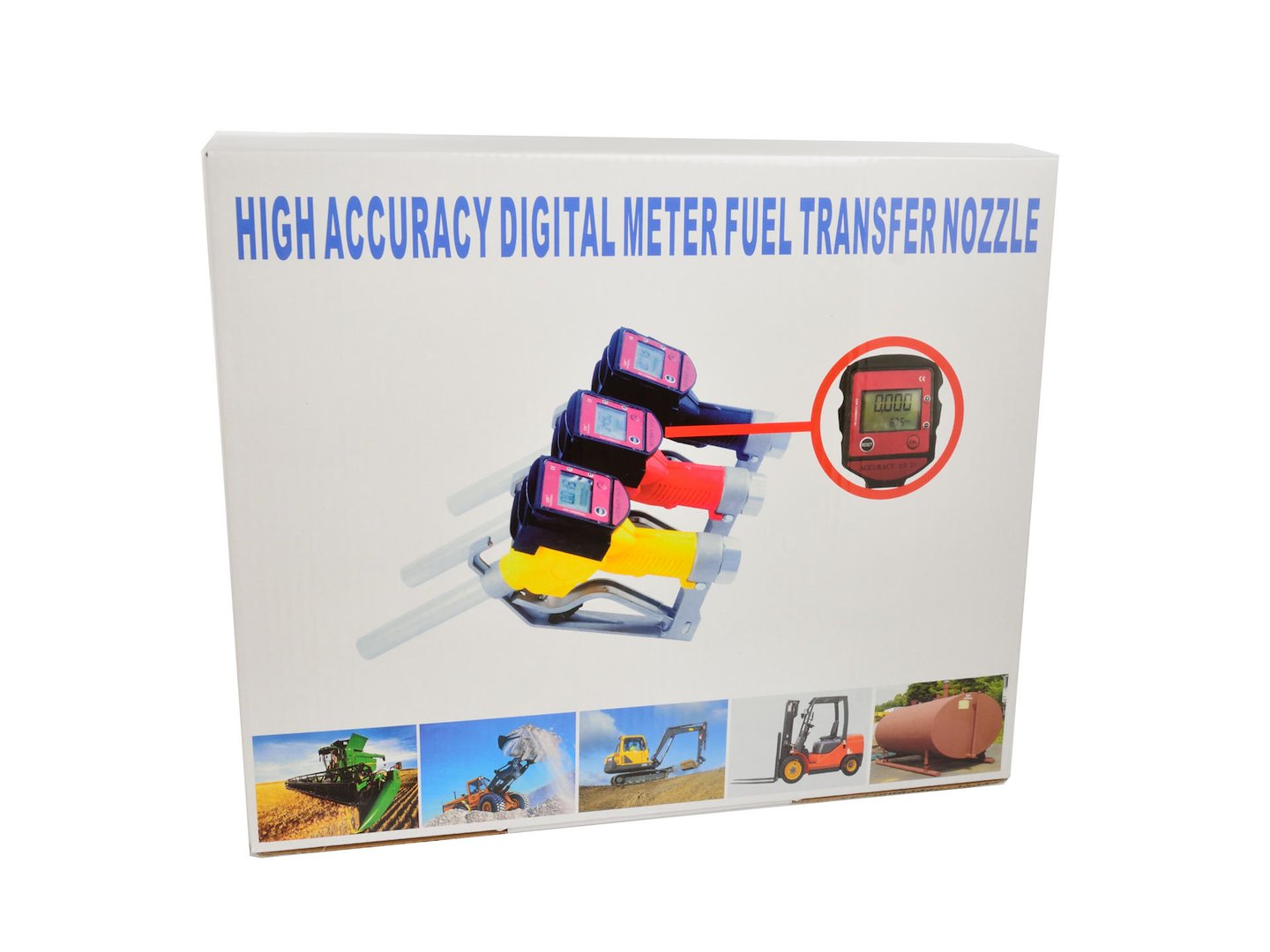 Fuel Nozzle with LCD Digital Flow Meter